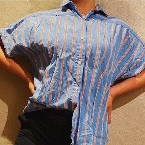Button up striped shirt